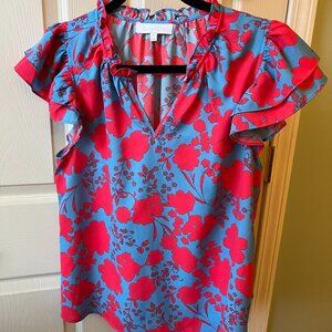 Sugarlips Ruffled Top Bright Colors Medium